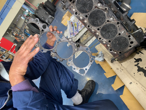 ガスケット交換